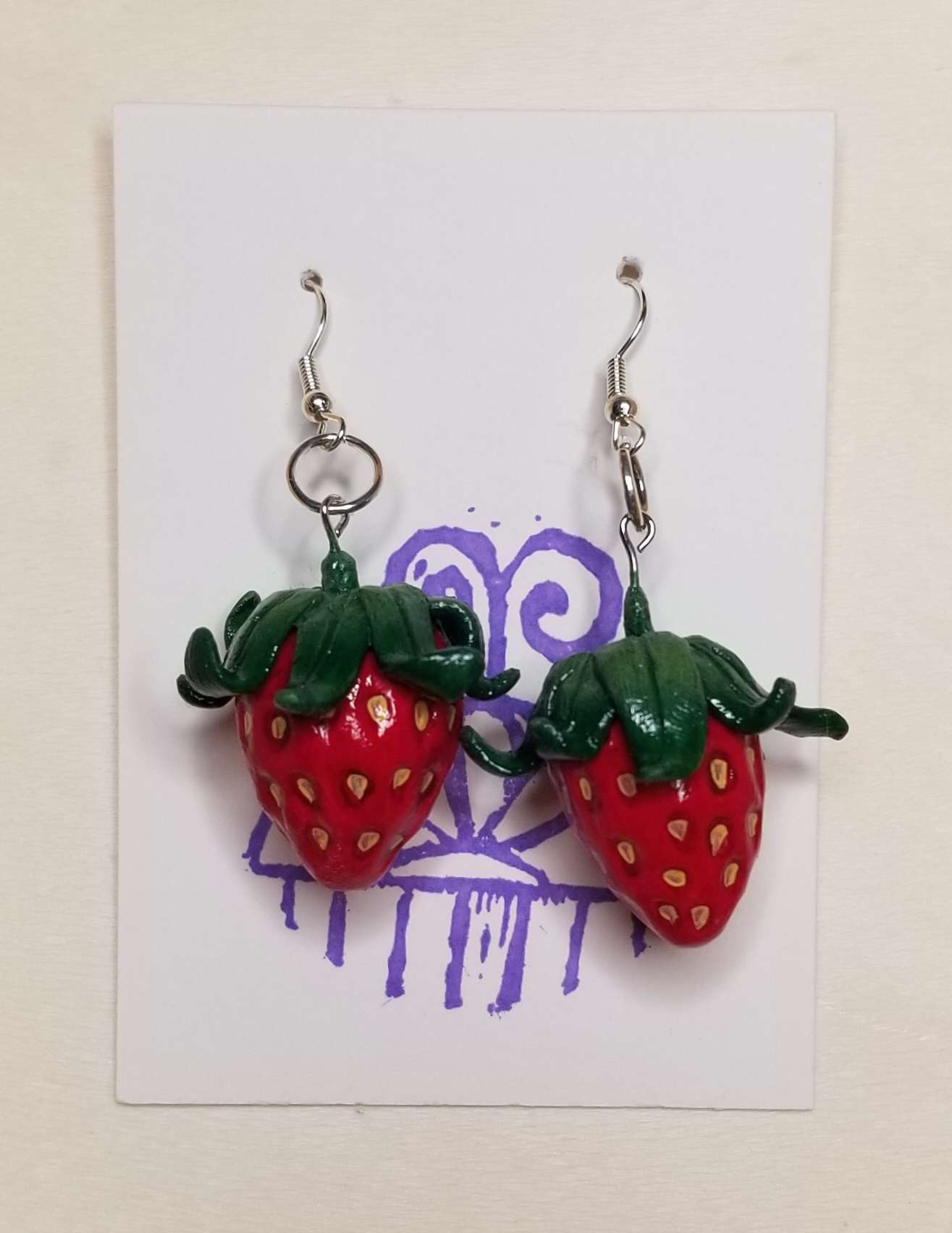 Strawberry Earrings 2