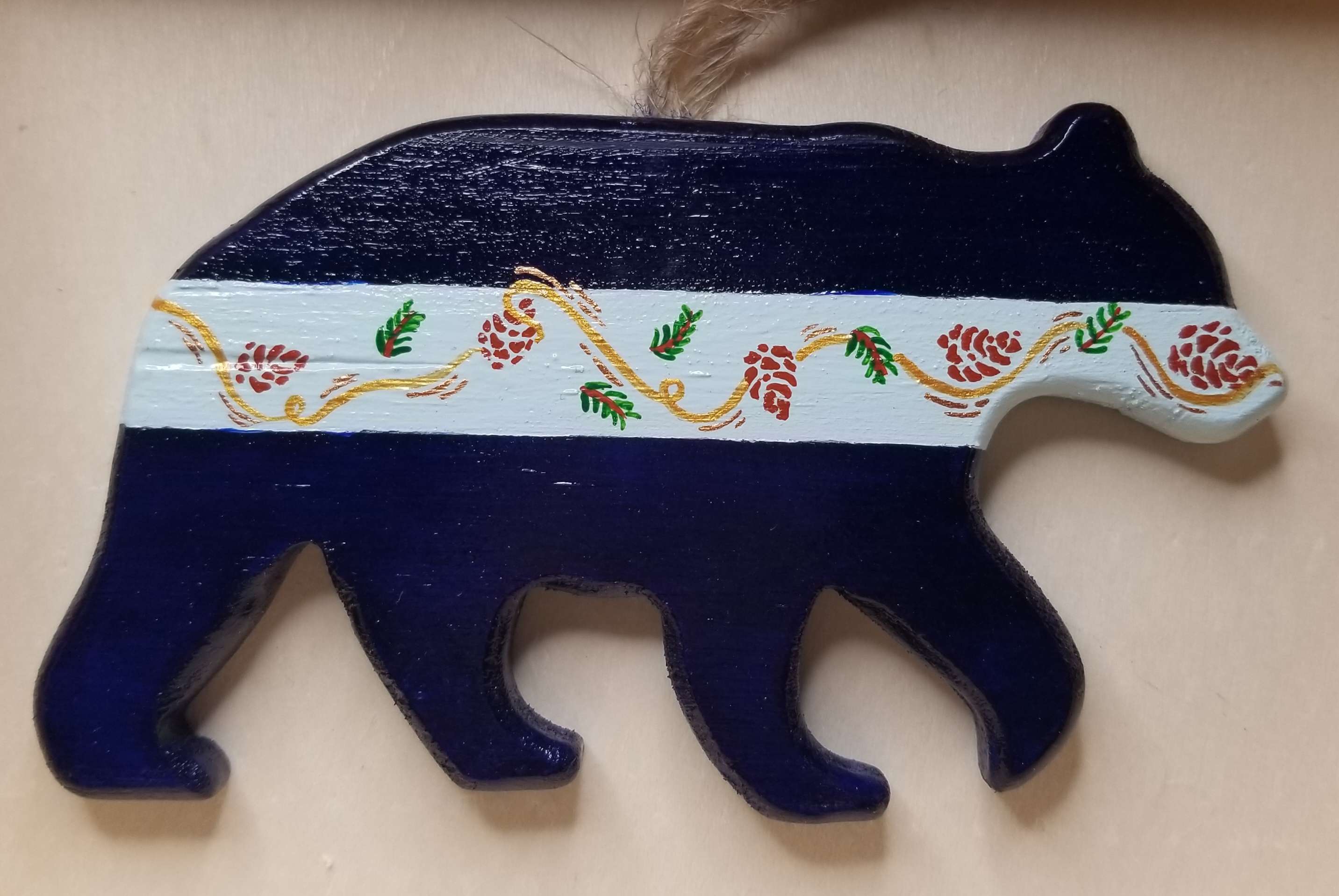 Pine Bear Wall Hanger 2