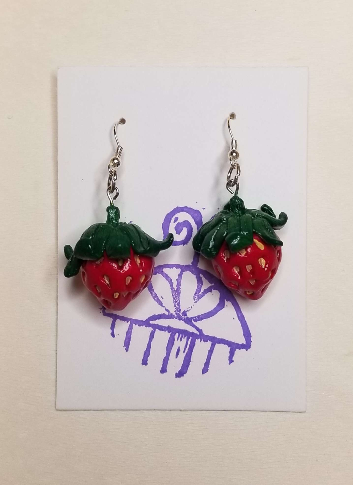 Strawberry Earrings